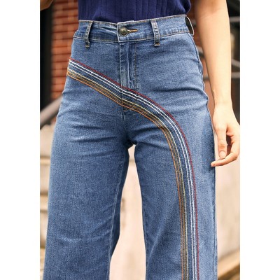 Rainbow With Me Wide-Leg Jeans - image 4