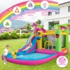 Infans Inflatable Bounce Castle for Backyard, Ocean Ball & 735W Blower Include - 4 of 4