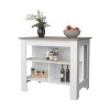 Maliang Kitchen Island with Open Storage - 3 of 4
