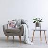Stupell Industries Peace Fashion & Dancing Indoor Decorative Throw Pillow, 18 x 18 - 3 of 3