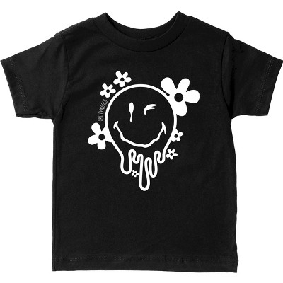The Juniper Shop SmileyWorld Melting Outline Toddler Short Sleeve Tee