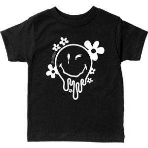 The Juniper Shop SmileyWorld Melting Outline Toddler Short Sleeve Tee - 1 of 4