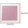 INSPIRE CHIC Women's Stripe Print Square Neckerchief Headband 27.56*27.56 inches(L*W) - 3 of 4
