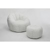 NicBex Faux Fur Bean Bag Chair,Beanbag Chair,Oversized Memory Foam Lounge Sofa,Comfy Chair for Living Room Bedroom - 4 of 4