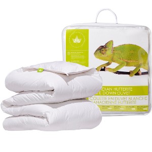 Canadian Down & Feather Company - 700 Loft Hutterite White Down Comforter Duvet Insert - 1 of 4