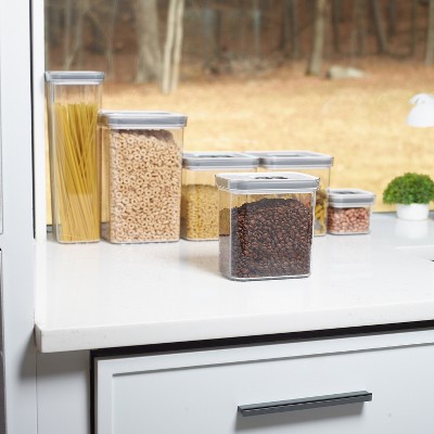 Pantry Mate 1.7 Qt Food Storage Container Rectangular, with Airtight Locking Seal, Stackable Kitchen & Pantry Organizer — фото 3