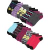 Memoi Women's 10 Pair Pack Back Off Low Cut Socks Assorted 9-11 - 3 of 4