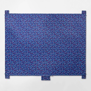 Americana Star Print Ground Covering Blue/Red - Sun Squad , Blue Red White