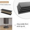 Jojoka 10 Drawer Dresser TV Stand with Non-Woven Organizer, Small TV/Media Stand with Metal Frame - 4 of 4