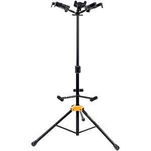 Hercules GS432B PLUS Universal Auto Grip Triple Guitar Stand With Foldable Backrest - 1 of 4