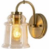 Mark & Day Ebenfurth 9"H x 5"W x 8"D Traditional Metallic - Brass Wall Lights - 4 of 4