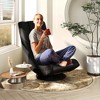 Costway 360° Swivel Gaming Chair 4 Position Adjustable Folding Floor Sofa Indoor - 4 of 4