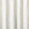 1pc Blackout Palm Frond Chenille Jacquard Window Curtain Panel ...