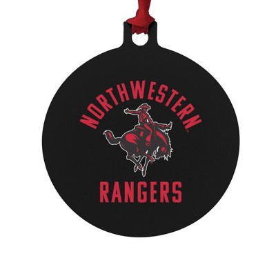 Northwestern Oklahoma State Rangers Aluminum Holiday Christmas Tree Ornament