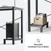 Sevobal Desks L Shaped Computer Desk, Gaming Corner Office Writing PC Wooden Table With CPU Storage Shelf And Side Bag, Black, 50"*43.2"*29.5" - 2 of 4