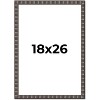 PosterPalooza | Deco Black Picture Frame - UV Acrylic, Foam Board Backing, Hanging Hardware - 2 of 4
