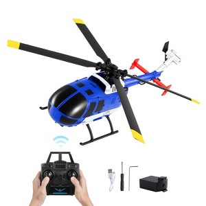 2.4GHz 4-Propeller RC Helicopter for Kids with LED & One-Key Takeoff - 1 of 4