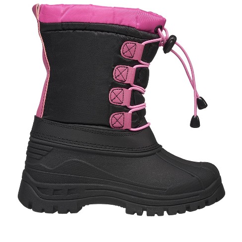 coXist Kid s Tall Snow Boot Winter Boot for Boys and Girls in Pink Size 7 Toddler