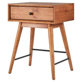Foerster Mid Century Accent Table - Warm Brown - Inspire Q