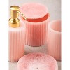 Porto Pink Bath Accessories, Set of 4 - 3 of 3
