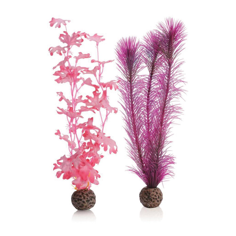 Photos - Aquarium Decoration BiOrb Kelp Set Aquarium Artificial Plants - Pink - M 