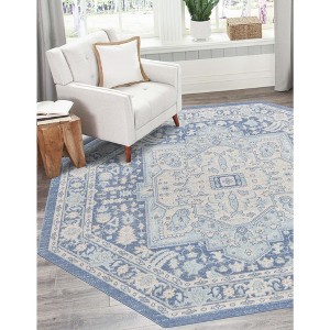 Unique Loom Whitney Milano Medallion Indoor Woven Area Rug - 1 of 4