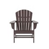 WestinTrends Dylan HDPE Outdoor Patio Adirondack Conversation Set (3-Piece) - 4 of 4