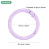 Unique Bargains Metal Spring O Rings Zinc Alloy Durable Multipurpose Lightweight Buckle - 3 of 4