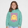 The Juniper Shop Birthday Girl Checkered Toddler Graphic Hoodie - 2 of 3