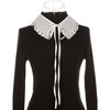 Elerevyo Women Rhinestone Detachable Fake Peter Pan Collar Little Shawl 1 Pc - 2 of 4