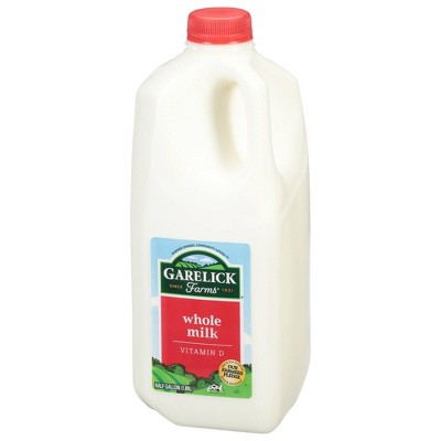 Garelick Farms Vitamin D Whole Milk - 0.5gal