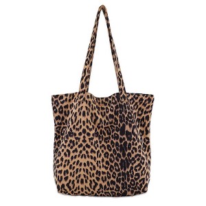 Generic Leopard Shoulder Bag Soft Large Tote Purse Handbag Travel Satchel for Women - 1 of 4