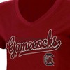 NCAA South Carolina Gamecocks Women's V-Neck T-Shirt - 3 of 3