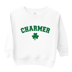 The Juniper Shop Charmer Clover Toddler Graphic Sweatshirt - 1 of 3
