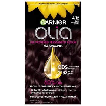 Garnier Olia No Ammonia Permanent Hair Color - Dark Iridescent Brown - 6.3 fl. Oz