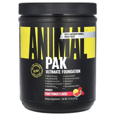 Animal Pak®, Ultimate Foundation, Fruit Punch, 14.7 oz (417 g)