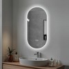 Whisen 30" Smart Wall Mounted Bathroom Mirror, Touch Screen Anti-fog Mirror - 4 of 4
