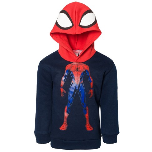 SPIDER-MAN MARVEL AVENGERS Pull-Over Sweatshirt Hoodie Boys Sizes 4, 5 or 6  $25