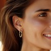 Ross-Simons Italian 18kt Yellow Gold Hoop Earrings - 2 of 4
