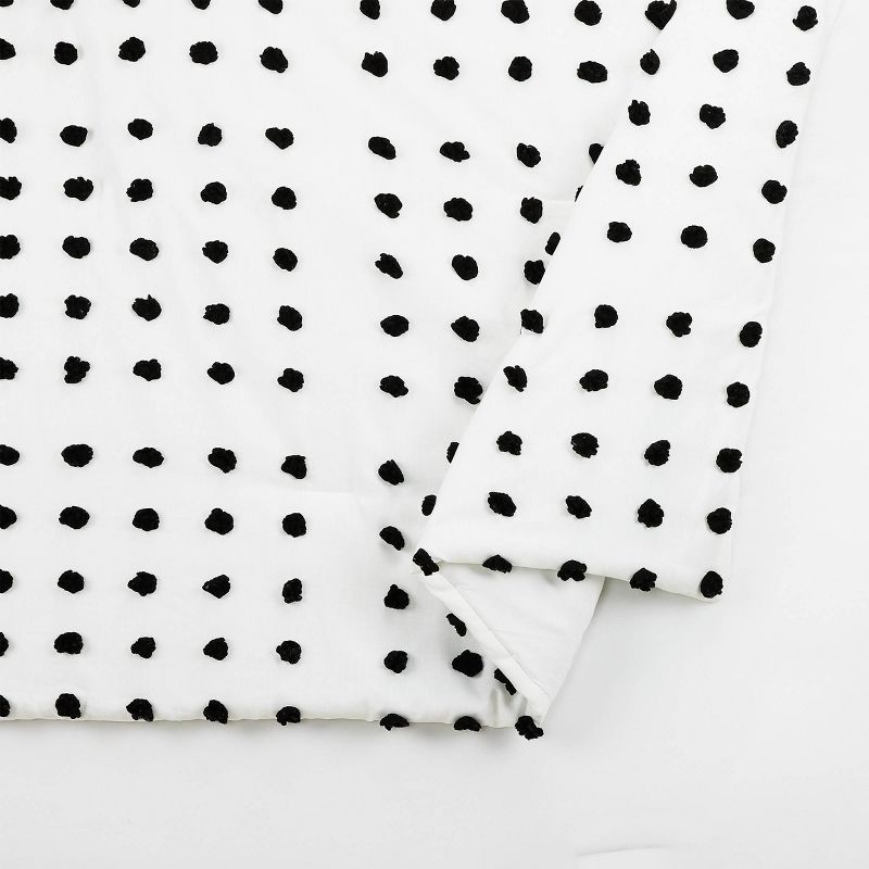 Mr. Kate Dynamic Dots Comforter Set Black, 6 of 9