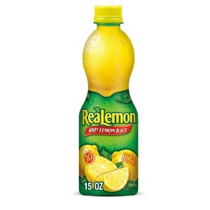ReaLemon 100% Lemon Juice, 15 fl oz (Pack of 3) - 1 of 3