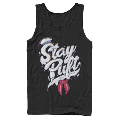 Women's Ghostbusters Stay Puft Marshmallow Man Melt Racerback Tank