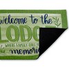 Stupell Industries Lodge Welcome Family Memories Printed Outdoor Door Mat, design by Amanda McGee, 18"x30" - 2 of 4