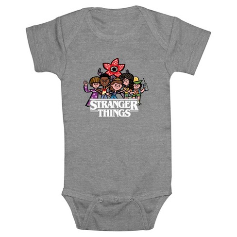 Stranger things baby store onesie