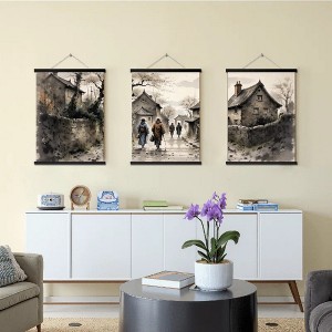 Floral Canvas Wall Art with Strong Artistic and Visual Aesthetics,3 - Pieces - 1 of 4