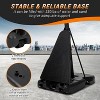 Portable Basketball Hoop – 44" Shatterproof Backboard, Adjustable 5.2ft to 10ft Height, Anti-Tip Base with Wheels for Kids, Teens & Adults - 3 of 4