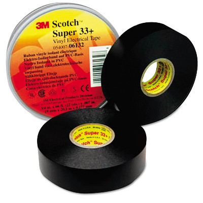 3M Scotch 33+ Super Vinyl Electrical Tape 3/4" x 52ft 06133