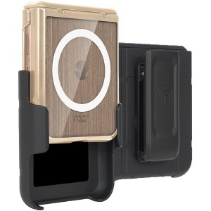 Nakedcellphone Combo for Motorola RAZR ULTRA 2025 Flip Phone - Case with Built-In Screen/Hinge Protector and Belt Clip Holster Holder - 1 of 4