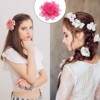 Unique Bargains Durable Versatile Chiffon  Artificial Flowers for Graduation Headbands 12 Pcs - 3 of 4