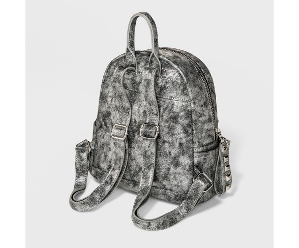 Moda Luxe Claudette Backpack - Silver Gray Opaque